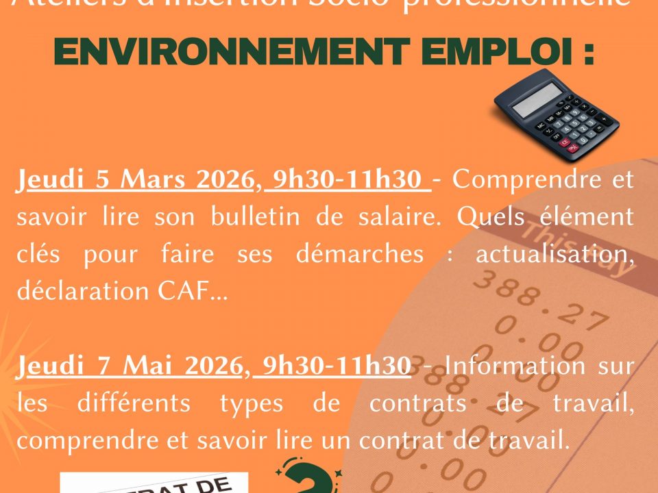 ateliers d'insertion